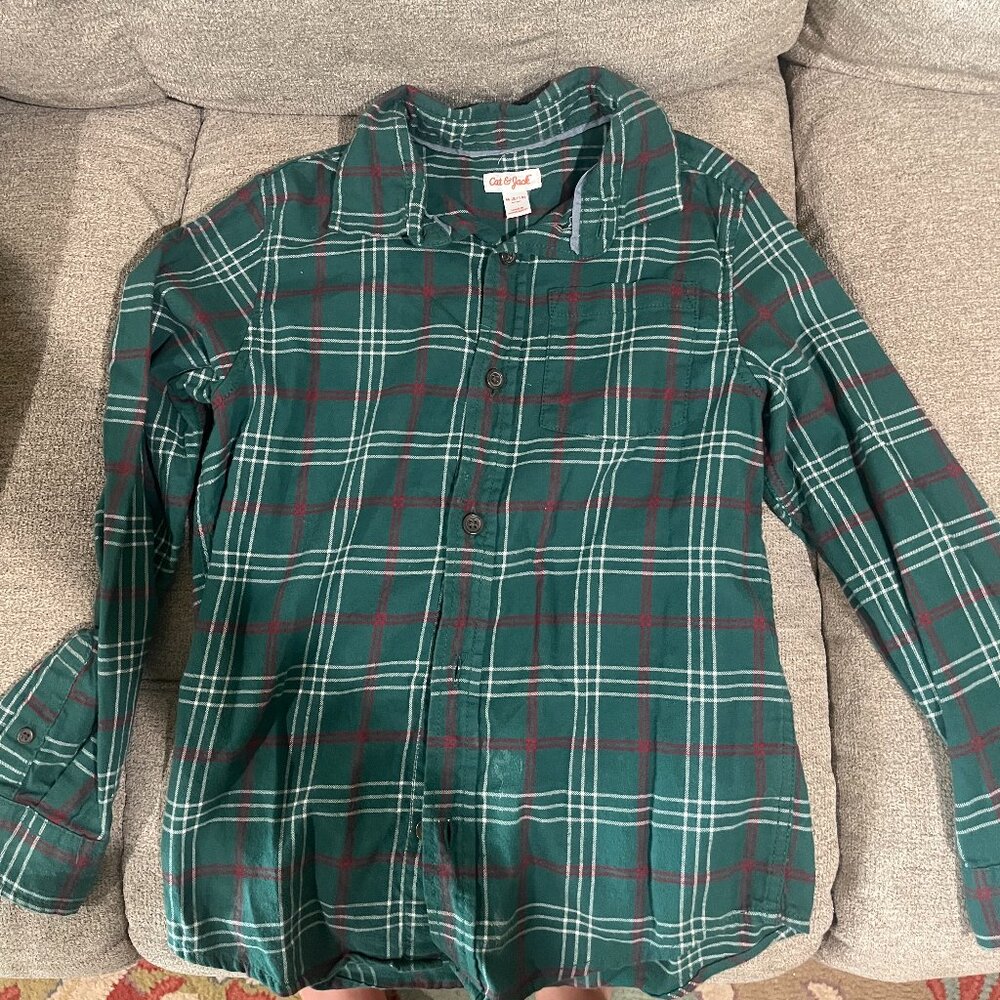 Boys Clothing lot size 8-10 Target Gap Old Navy Camo Shorts Long Sleeve Plaid